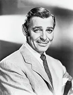 Clark Gable In Studio Portrait