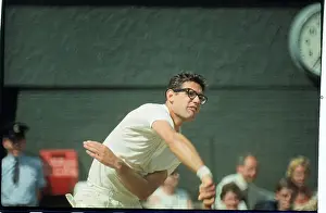 Clark Graebner Displaying a Serve