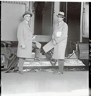 Clark Griffith and Stanley Harris