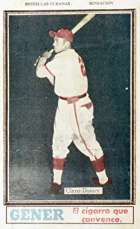 Arc0013891 Prints: Claro Duany At Bat