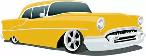 Images Dated 8th April 2018: Classic 1955 Chevrolet Bel Air