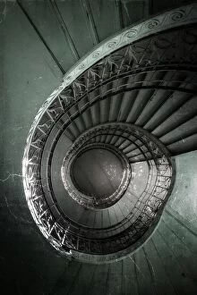 Images Dated 20th August 2012: Classic spiral staircase