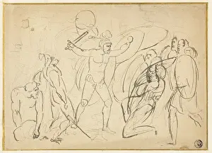 Art Gallery Prints: Classical Combat (Recto)