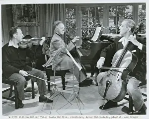 Classical Virtuosos Rehearsing