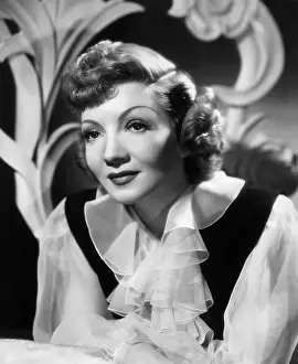 Publicity Prints: Claudette Colbert