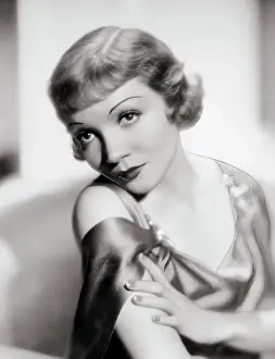 Soft Focus Prints: Claudette Colbert