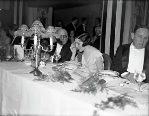 Claudette Colbert Eating Soup