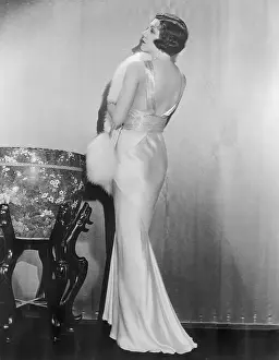 Claudette Colbert in Profile