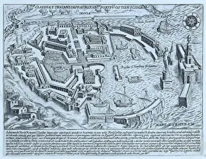 Harbors Prints: Claudi Et Traiani Impp Admirabum Portuv Ostien Sciogria