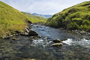 Images Dated 21st April 2010: clean, clear, day, drakensberg, flowing, grasslands, horizontal, kwazulu natal, lotheni river