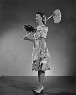 Editorial Prints: Cleaning Lady