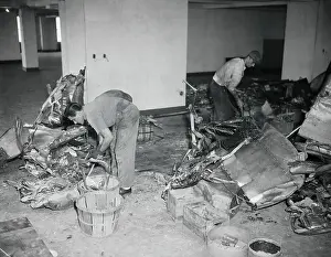Cleaning Up After Plane Crash
