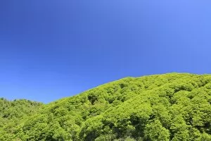 Images Dated 31st May 2010: Clear sky over mountain range