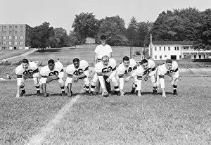 Ohio Prints: Cleveland Browns Football Team at Practice