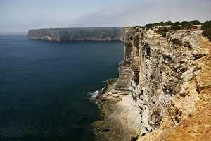 Images Dated 14th August 2013: Cliffs, Atlantic coast, near Sagres, Portugal