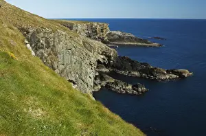 Cliffs on mizen head in west cork