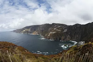 Images Dated 7th June 2011: Cliffs of Slieve League, County Donegal, Ireland, Europe