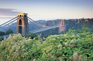 Clifton Suspension Bridge Collection: Clifton Suspension Bridge, Bristol, England, UK