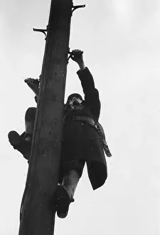 Telecommunication Prints: Climbing Pole