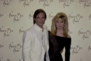 Huty30102 Prints: Clint Black And Lisa Hartman Attend 19th Annual American Music Awards