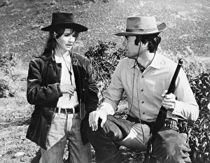 Clint Eastwood and Julie Harris; Rawhide