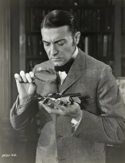 Intelligence Prints: Clive Brooks as Sherlock Holmes