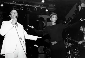 Clive Davis Introduces Whitney Houston In NY