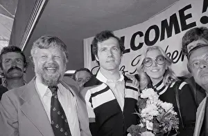 Clive Toye with Franz and Brigitte Beckenbauer