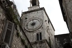 Zadar Prints: Clock Tower at Peoples Square