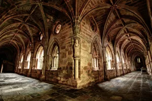 Granite Gallery: Cloisters of Evora Cathedral