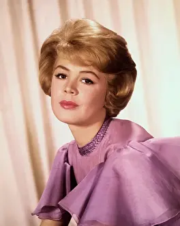 Close up of Actress Sandra Dee
