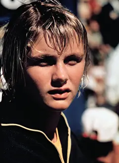 Sydney Prints: Close up of Australian Olympic Swimmer Shane Gould