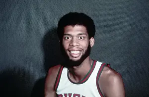 Kareem Abdul-Jabbar Prints: Close Up of Kareem Abdul-Jabbar