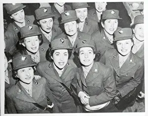 Close Up of Members of Women's Army Corps