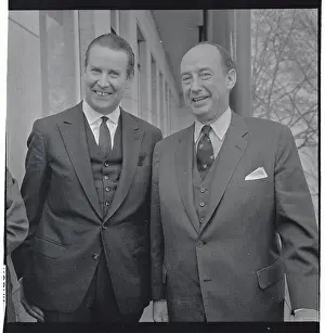 Close up Portrait of Adlai Stevenson