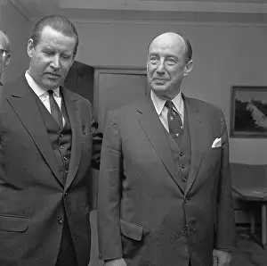 Close up Portrait of Adlai Stevenson