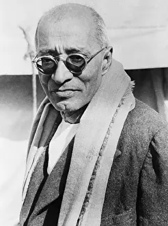 Close up Portrait of Chakravarti Rajagopalachari