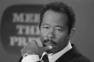 Close Up Portrait of Eldridge Cleaver