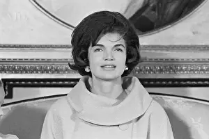 Close up Portrait of Jacqueline Kennedy