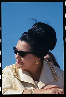 Close up Portrait of Mrs Josip Broz Tito