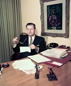 Close up Portrait of Nelson Rockefeller