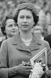 Close up Portrait of Queen Elizabeth