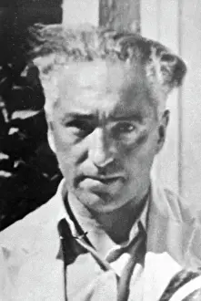 Oslo Prints: Close Up Portrait of Wilhelm Reich