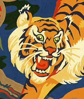 Cruel Gallery: Close up of Tiger