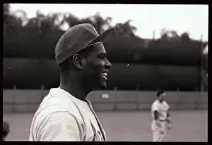 Close-Up of Bob Gibson in Uniform
