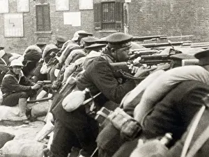 Artillery Prints: Close-Up Of Chinese Artillery In Action