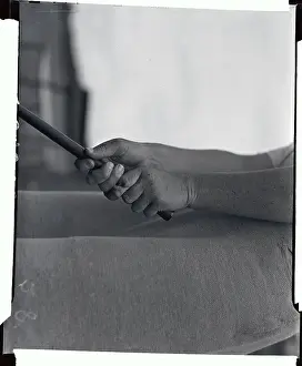 Close-up of Hands on Golf Club