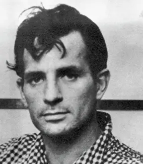 Close-up of Jack Kerouac, ca. 1958