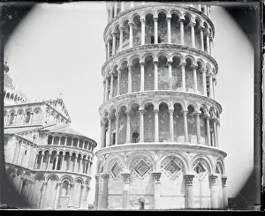 Pisa Prints: Close-up of Tower of Pisa