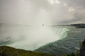 Horseshoe Falls Niagara Falls Prints: Close-up view of Niagara Falls Canadian horseshoe falls
